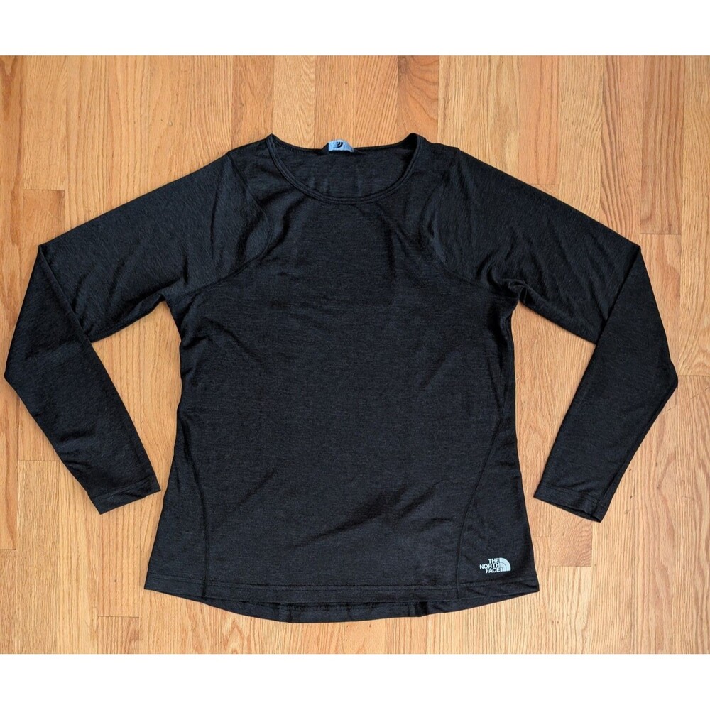 The North Face Women’s Long Sleeve Performance Shirt Black Large Flashdry